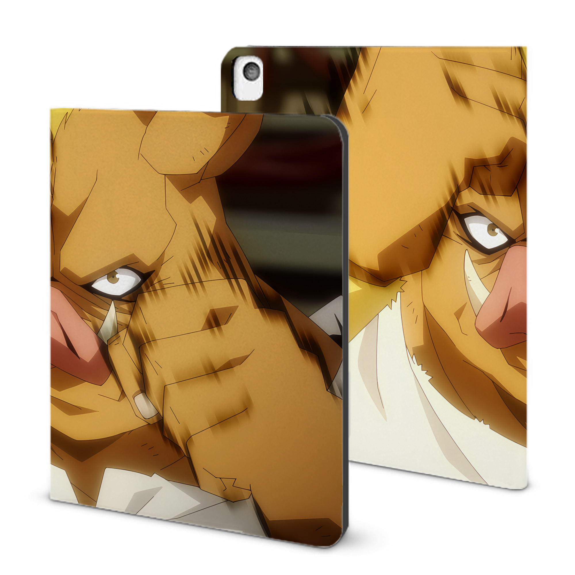 （画像用） 転スラ Regarding Reincarnated to Slime IPadケース ペンホルダー付き ブックスタイルデザイン
